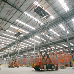 Press release - AFI Machines Hired For Logistics Centre Installation Work