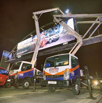 cherry picker van hire